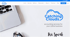 Desktop Screenshot of catchingclouds.net